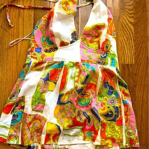 Beautiful Trina Turk halter in excellent condition